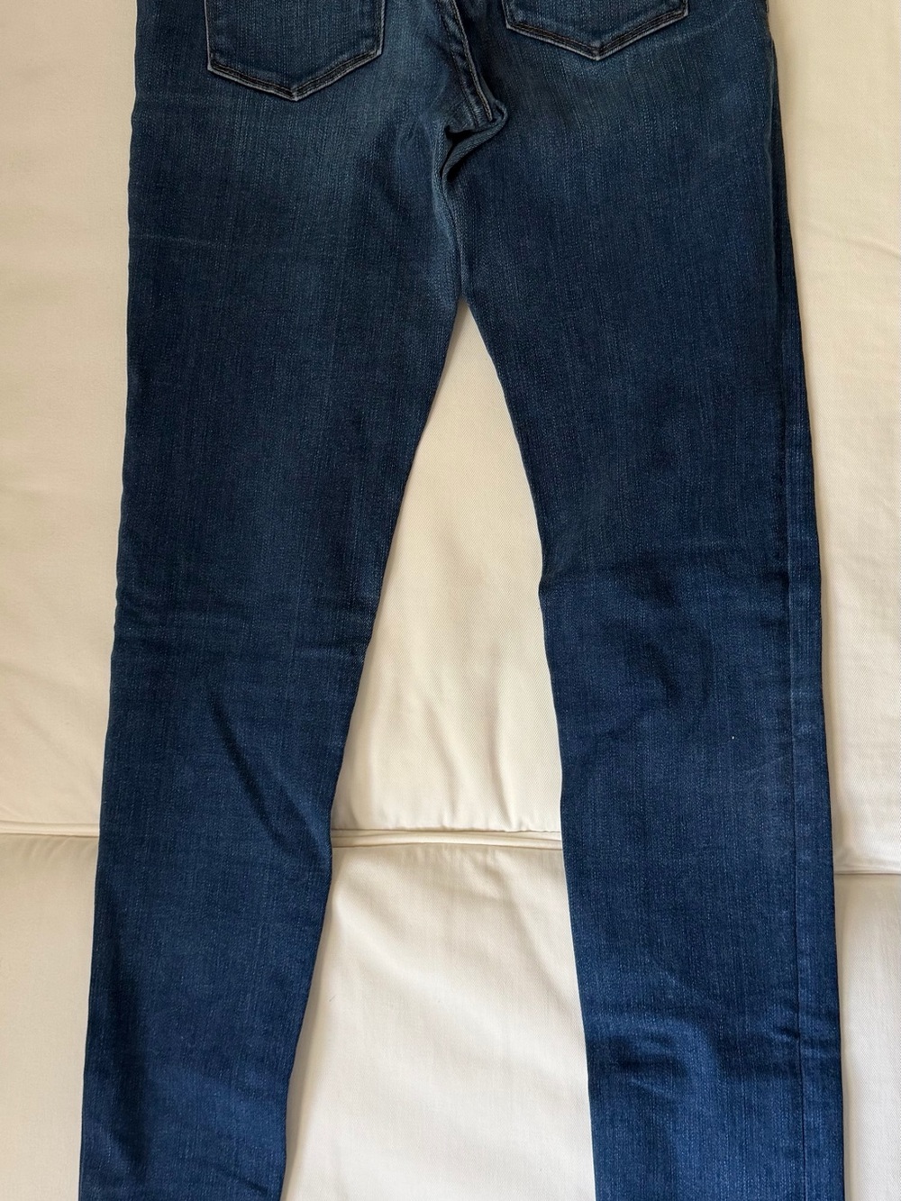 Henry & Belle Dark Blue women’s Jeans with Contrast Stitching - Picture 8 of 14